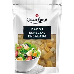 Dados Ensaladas Edam,gouda y Cheddar 100 Gr