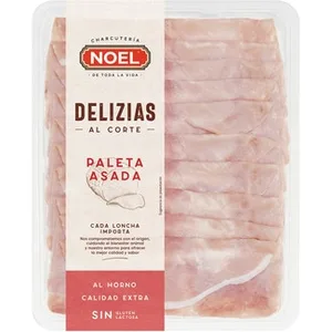 Delizias Paleta Asada al Horno en Lonchas sin Gluten sin Lactosa Noel