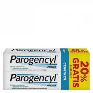 Dentífrico Control Duplo Parogencyl Pack de 2 Unidades de 125 Ml.