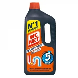 Desatascador de Tuberías Atascos Difíciles Turbo 5 Min Wc Net 1 L.