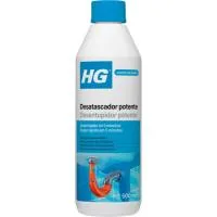 Desatascador Potente Liquido Hg, Botella 500 Ml