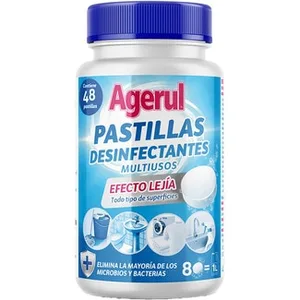 Desinfectante Multiusos Efecto Lejía Elimina la Mayoría de Microbios y Bacterias para Todo Tipo de Superficies Agerul