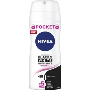 Desodorante Black & White Invisible Original Anti-transpirante 48h Tamaño Viaje Nivea