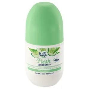 Desodorante en Roll-ron Perfume Té Verde y Pepino Soft Carrefour  50 Ml.