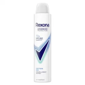 Desodorante en Spray Antitranspirante Cotton Dry Rexona 200 Ml.
