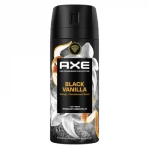 Desodorante en Spray Black Vanilla Axe 150 Ml.