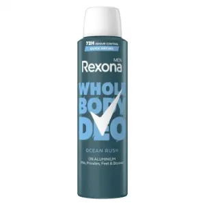 Desodorante en Spray Ocean Rush Rexona 150 Ml.