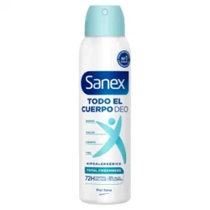 Desodorante en Spray Todo el Cuerpo Deo Frescor Total Sanex 150 Ml.