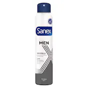 Desodorante Hombre Invisible 24 Horas Sanex Spray 200 Ml