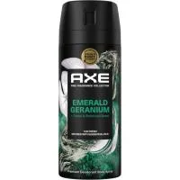 Desodorante para Hombre Geranium Axe, Spray 150 Ml