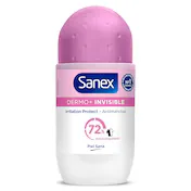 Desodorante Roll-on Dermo Invisible 72h Sanex Bote 50 Ml