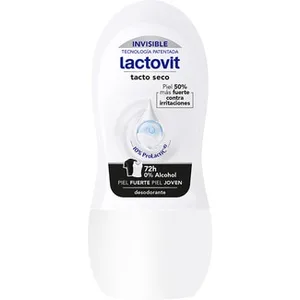 Desodorante Roll-on Invisible 0% Alcohol 48h Lactovit MEN
