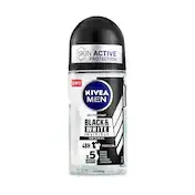 Desodorante Roll-on Invisible For Black & White Hombre Nivea Bote 50 Ml