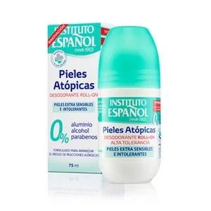 Desodorante Roll-on Pieles Atópicas para Pieles Extra Sensibles e Intolerantes 0% Aluminio Alcohol Parabenos Instituto Español