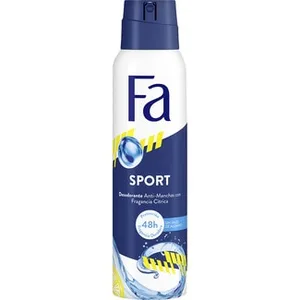 Desodorante Sport 48h Protección Anti-manchas Fragancia Cítrica sin Sales Aluminio 0% Sales de Aluminio FA