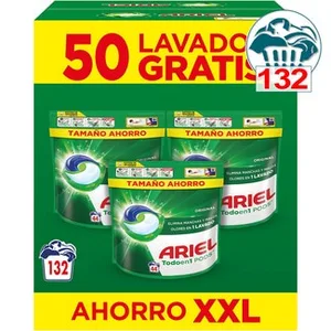 Detergente Cápsulas Original Todo en 1 Pods Ahorro XXL Ariel