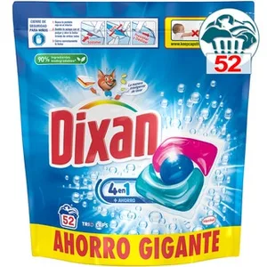 Detergente Cápsulas Total 4 en 1 Trio Caps Dixan