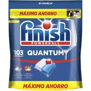 Detergente Lavavajillas Powerball Quantum  Finish 104.13 Dosis