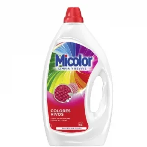 Detergente Líquido Colores Vivos Micolor 52 Lavados.