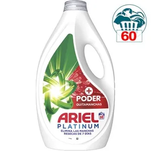 Detergente Líquido Extra Poder Quitamanchas Platinum Ariel