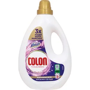 Detergente Líquido Gel Vanish Advanced 31 Lv