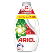Detergente Máquina Líquido Quitamanchas Ariel Botella 30 Lavados