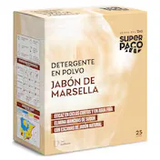 Detergente Máquina Polvo Marsella Dia Super Paco 25 Lavados