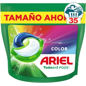 Detergente Cápsulas Color Todo en 1 Pods  Ariel 34.84 Dosis