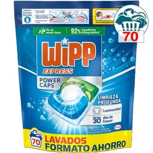 Detergente Cápsulas Power Caps Limpieza Profunda  Wipp Express 70.92 Dosis