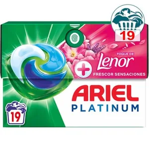 Detergente Cápsulas Sensaciones Todo en 1 Pods  Ariel 18.88 Dosis