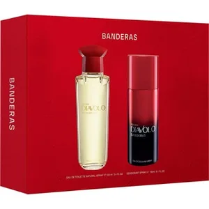 Diavolo Estuche Eau de Toilette Masculina Natural + Desodorante Spray 150 Ml Antonio Banderas