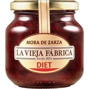 Diet Mermelada de Mora de Zarza  la Vieja Fabrica 280 G