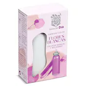 Difusor Ambientador Manual con Recambio Flores Blancas Super Paco de Dia Caja 1 Unidad