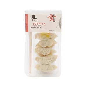 Sushita Bandeja Dim Sum Orientales Rellenos de Pollo 6 Uds. 128 G.