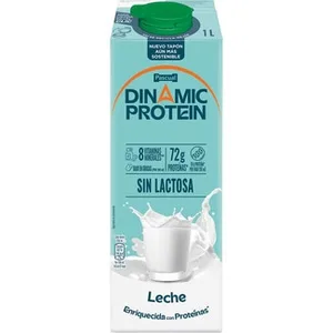 Dinamic Protein Leche sin Lactosa Enriquecida con Proteínas Baja en Grasa  Pascual 1 L
