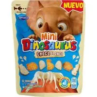 Dinosaurus Mini Chocolate Blanco Artiach, 100 G