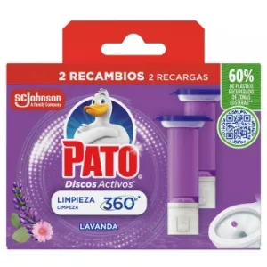 Discos WC Activos Aroma Lavanda Recambio Pato 2 Ud.