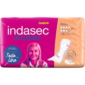Discreet Compresa de Incontinencia Maxi Indasec