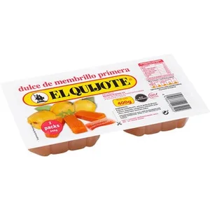 Dulce de Membrillo Primera sin Gluten Pack 2 el Quijote 200 G