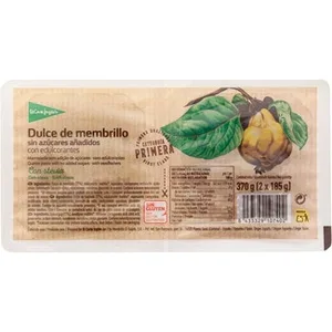 Dulce del Membrillo sin Azúcares Añadidos con Stevia sin Gluten Pack 2 el Corte Ingles
