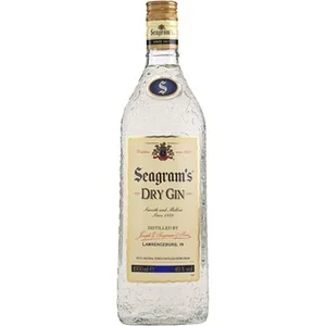 Ginebra Dry Gin Seagram's 1 L