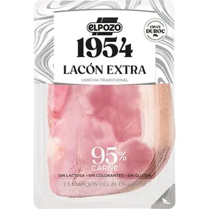Edición 1954 Lacón Extra Raza Duroc en Lonchas sin Gluten sin Lactosa Elpozo