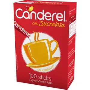 Edulcorante de Mesa a Base de Aspartamo y Acetilsulfame-k 100 Sticks Canderel 100 G