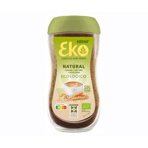 EKO Cereales Solubles para Beber, sin Azúcares Añadidos Ecológico Frasco de Vidrio de 150 G.
