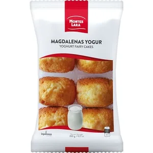 Magdalenas Elaboradas con Yogurt Montes Lara