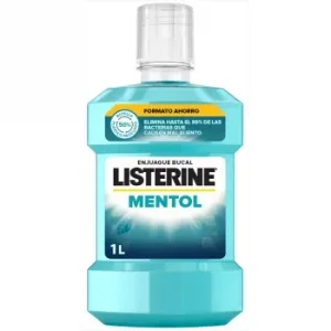 Enjuague Bucal Mentol Listerine 1 L.