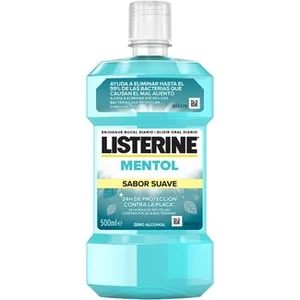 Enjuague Bucal Mentol Sabor Suave Zero Alcohol Listerine
