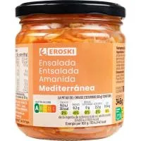 Ensalada Mediterránea Eroski, Frasco 180 G