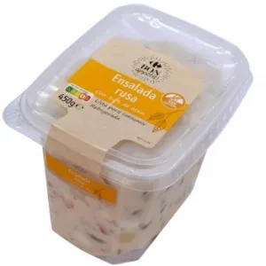 Ensaladilla Rusa con Atún Carrefour sin Gluten 450 G.