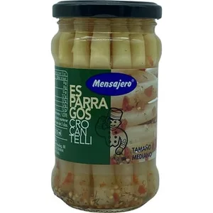 Espárragos Blancos Crujientes para Aperitivo Mensajero